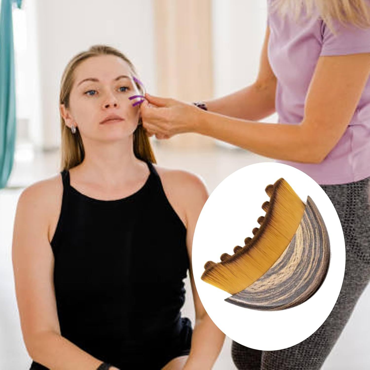 Lymph Contour Face Brush – Facial Lymphatic Drainage & Face Sculpting Massage