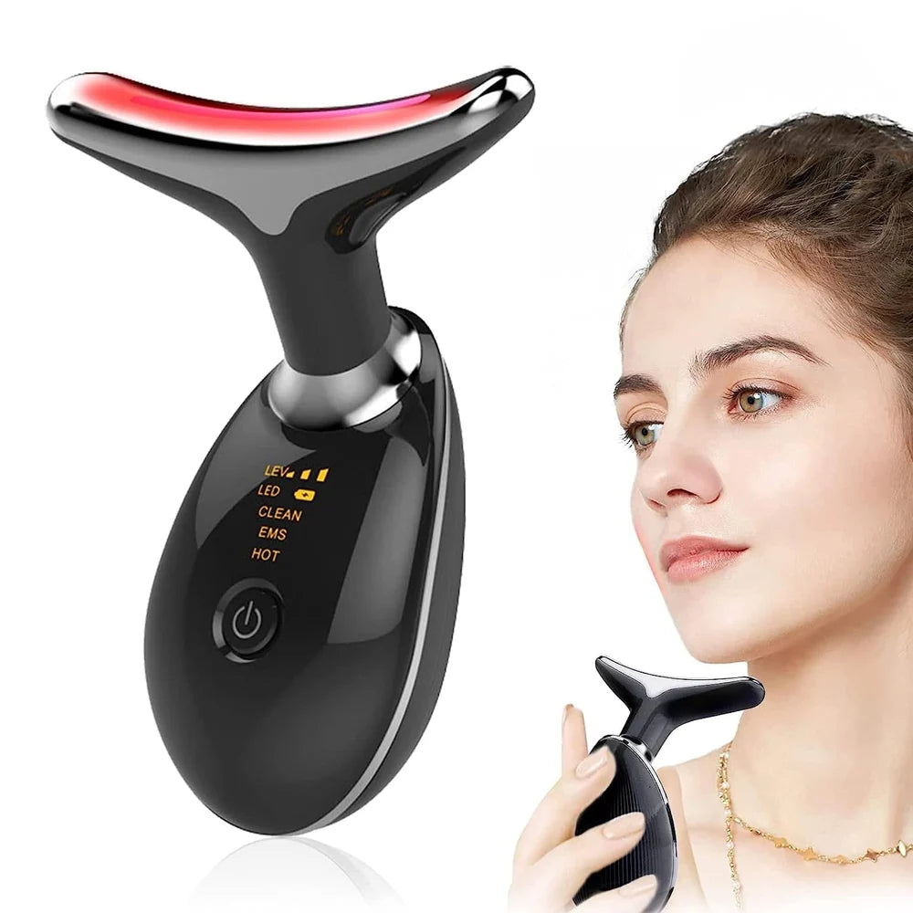 VEGA LED Face Neck Lifting Tool - Skin Tightening Massager Device
